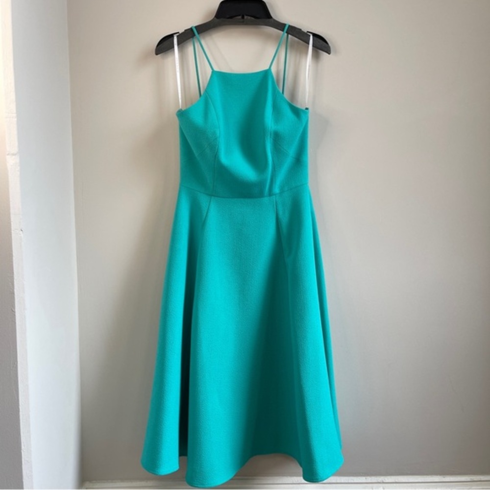 Black Halo High Neck Dress